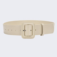 Women's Fashion Imitation Leather Solid Color Square Belt MDA0155H9Y