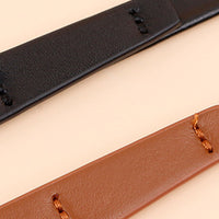 Women's Fashion Imitation Leather Tie Band Wide Belt MDA0120H1Y