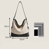 Women's Fashionable Color-block Handbag MDA0826H3Y