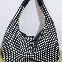 Women's Fashionable Leather Woven Bag MDA0844H2Y