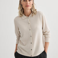 Cashmere Shirt - Oyster