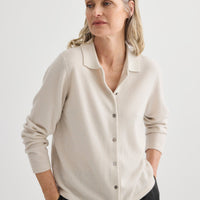 Cashmere Shirt - Oyster