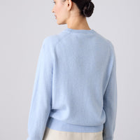 Sam Cashmere Crew Neck - Sky