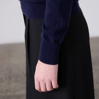 Sam Cashmere Crew Neck - Navy