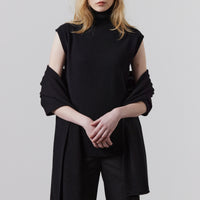 Pure Cashmere Scarf - Black