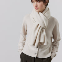 Pure Cashmere Scarf - Putty