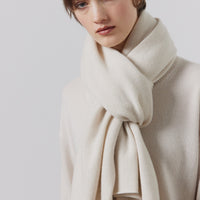 Pure Cashmere Scarf - Putty