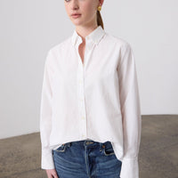 Walt Cotton Shirt - White