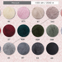 Long Chunky Knit Boot Socks, Over Knee Mohair and Wool Leg Warmers T2180