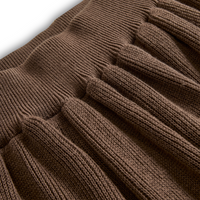 Women's Fashion Round Neck Knitted Sweater Skirt Set MDA0737H3Y