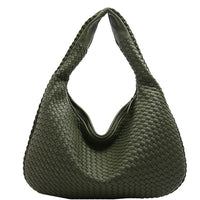 Women's Fashionable Leather Woven Bag MDA0844H2Y