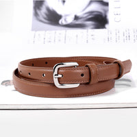 Women's Classic Chic Leather Square - Buckle Belt MDA0869H2I