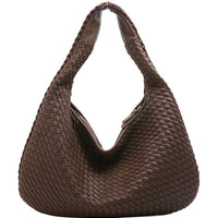 Women's Fashionable Leather Woven Bag MDA0844H2Y