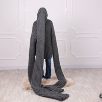 30-Strand Chunky Wool Sweater – Hand-Knitted Oversized Pullover in 100% Soft Wool T1304 (Copy)