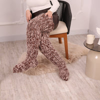 Long Chunky Knit Boot Socks, Over Knee Mohair and Wool Leg Warmers   T2132
