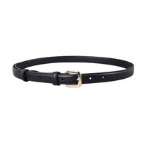 Women's Classic Chic Leather Square - Buckle Belt MDA0869H2I