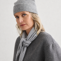 Beanie & Triangle Scarf Pairing