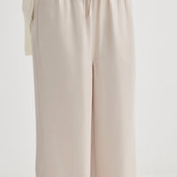 Satin Relaxed Pant - Champagne