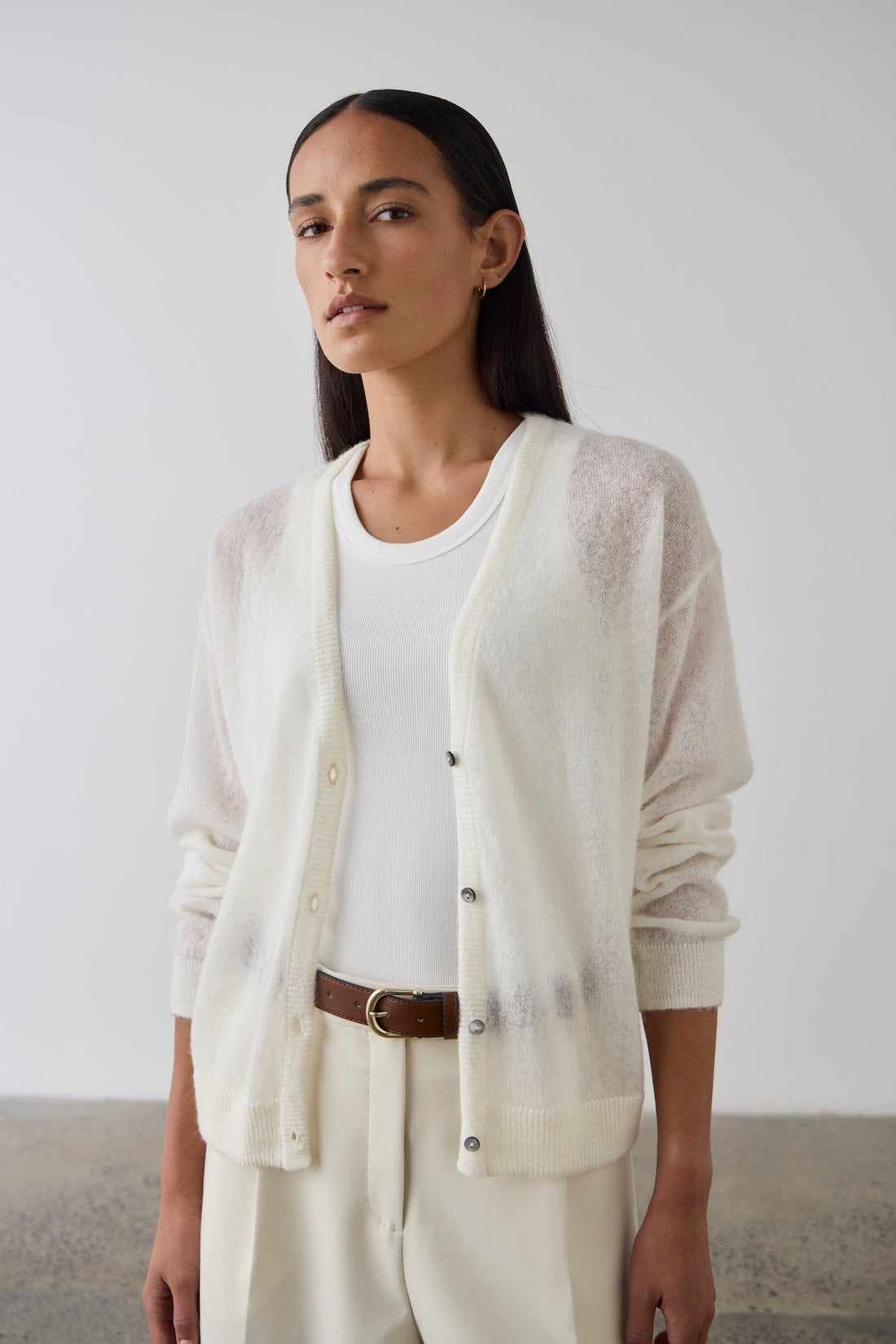 Cotton Tank - Ecru