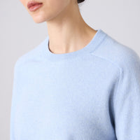 Sam Cashmere Crew Neck - Sky