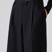 Simone Wide Leg Trouser - Black
