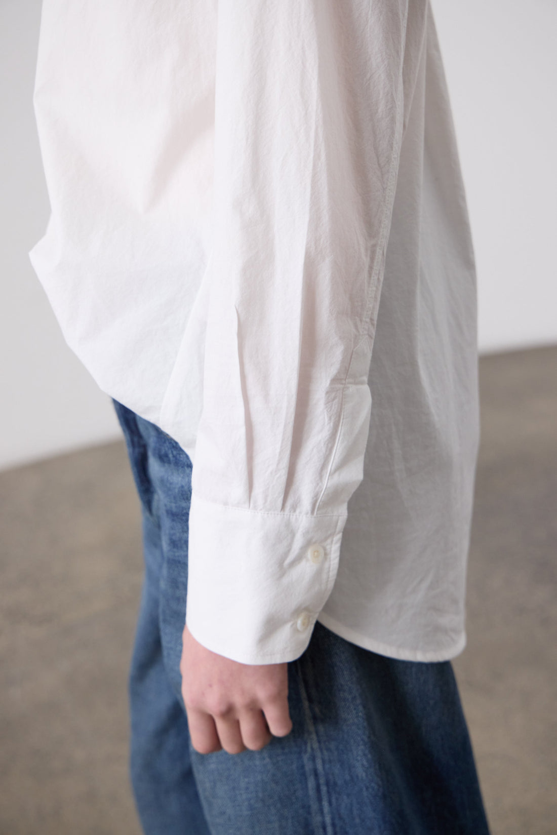 Walt Cotton Shirt - White