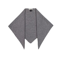 Cashmere Triangle Scarf - Grey Marle