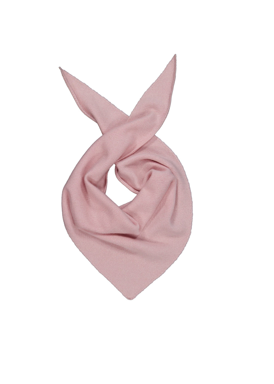 Cashmere Triangle Scarf - Blush Pink