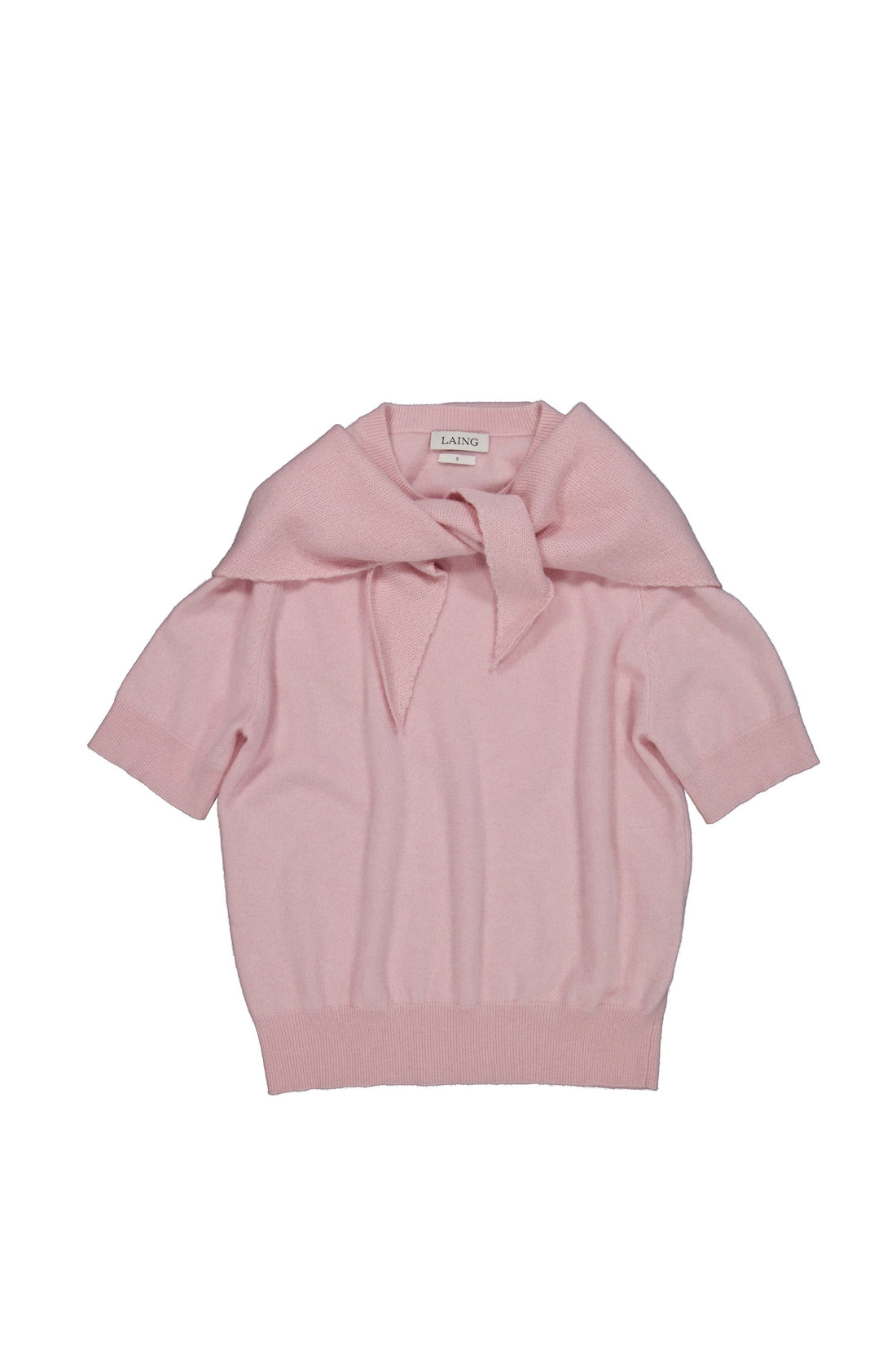 Cashmere Triangle Scarf - Blush Pink