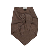 Cashmere Triangle Scarf - Cocoa Marle
