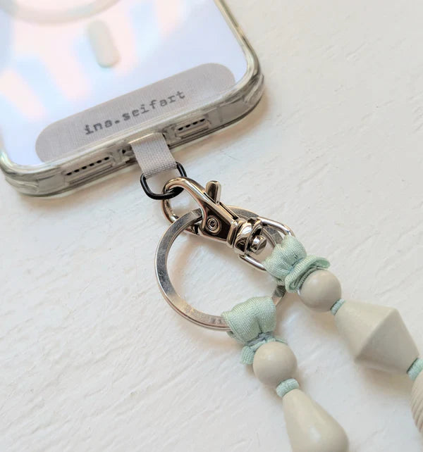 Ina Seifart Phone Necklace Long - Salvia Mousse