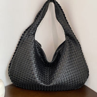 Women's Fashionable Leather Woven Bag MDA0844H2Y