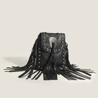 Women's Fashion Western Cowboy Style Tassel Bag MDA0878H9Y